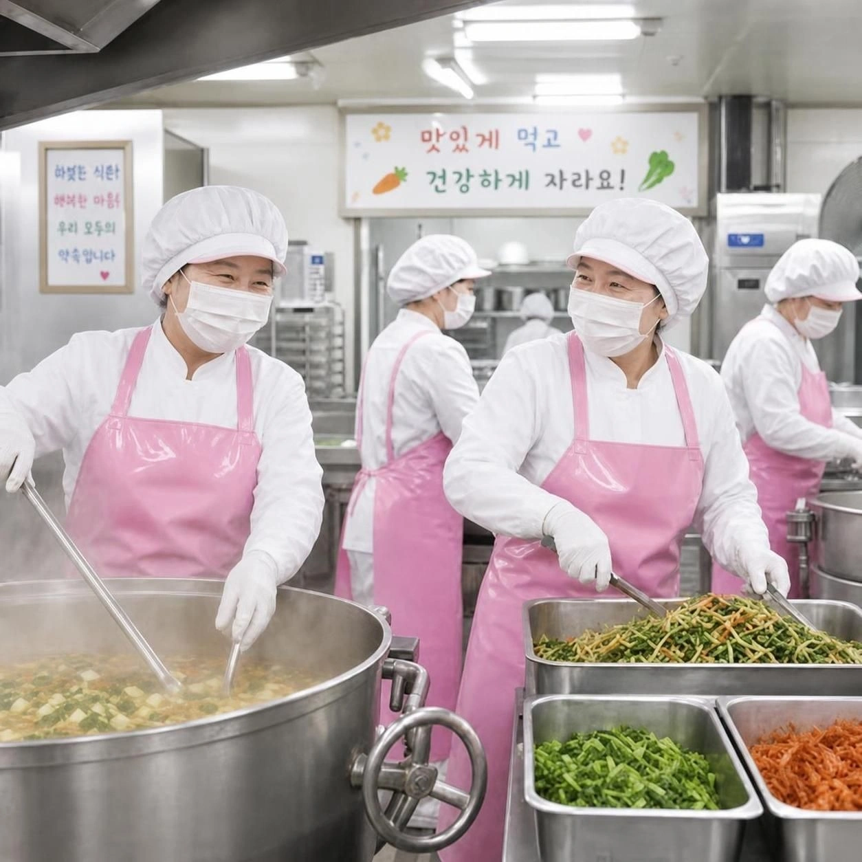 성남지역 학교 급식실 조리실무사 모집