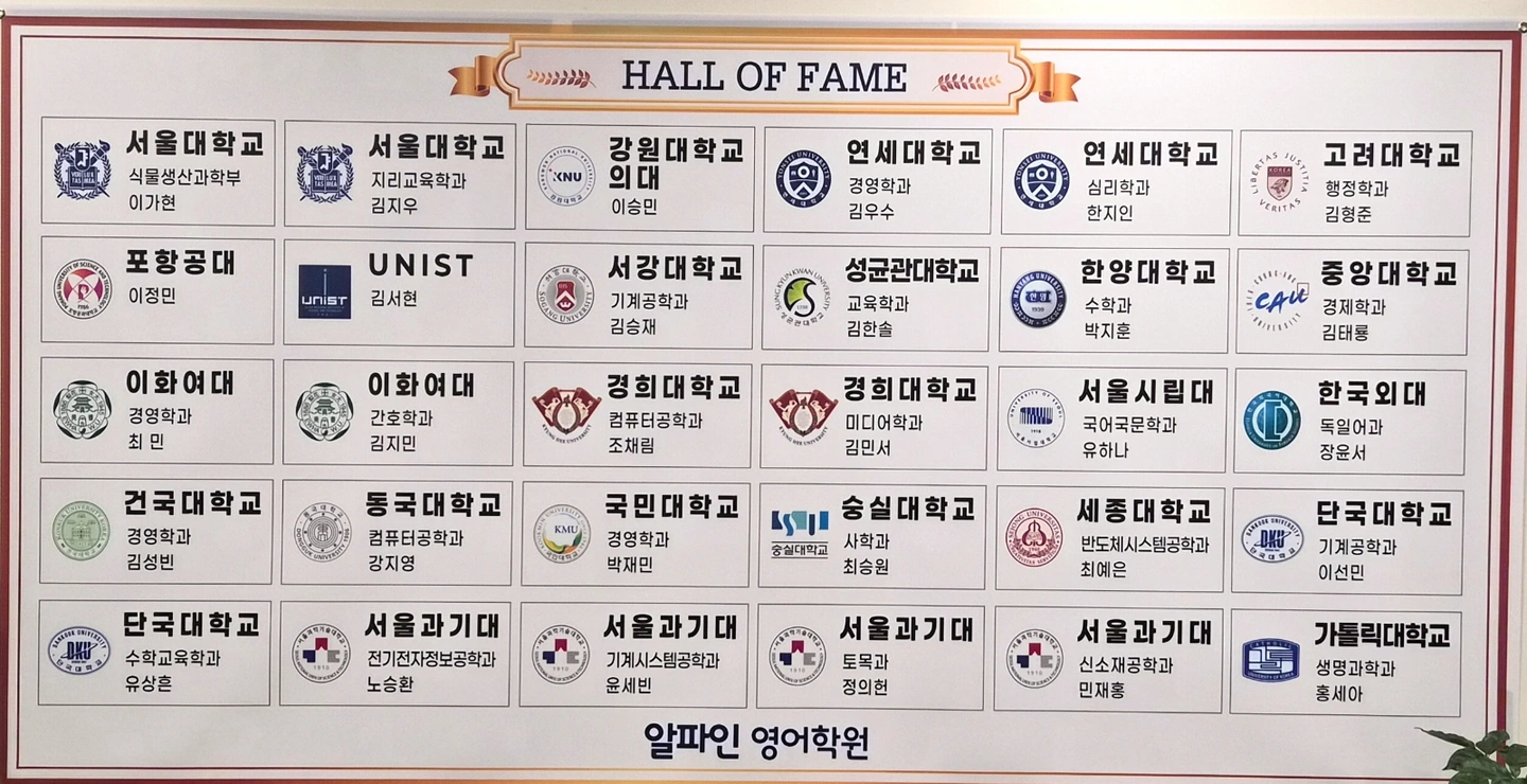 중.고등 영어학원 전임 및 파트강사 모집