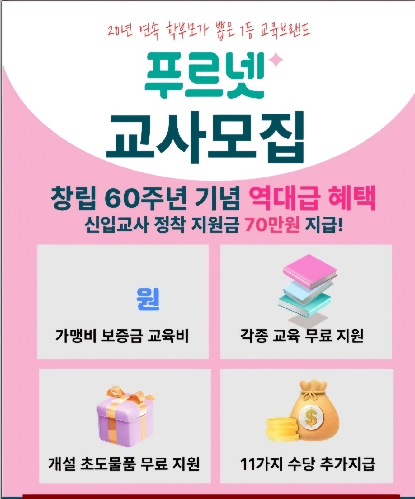 아이의 롤모델은 엄마, 공부방선생님을 모집합니다 공고 썸네일