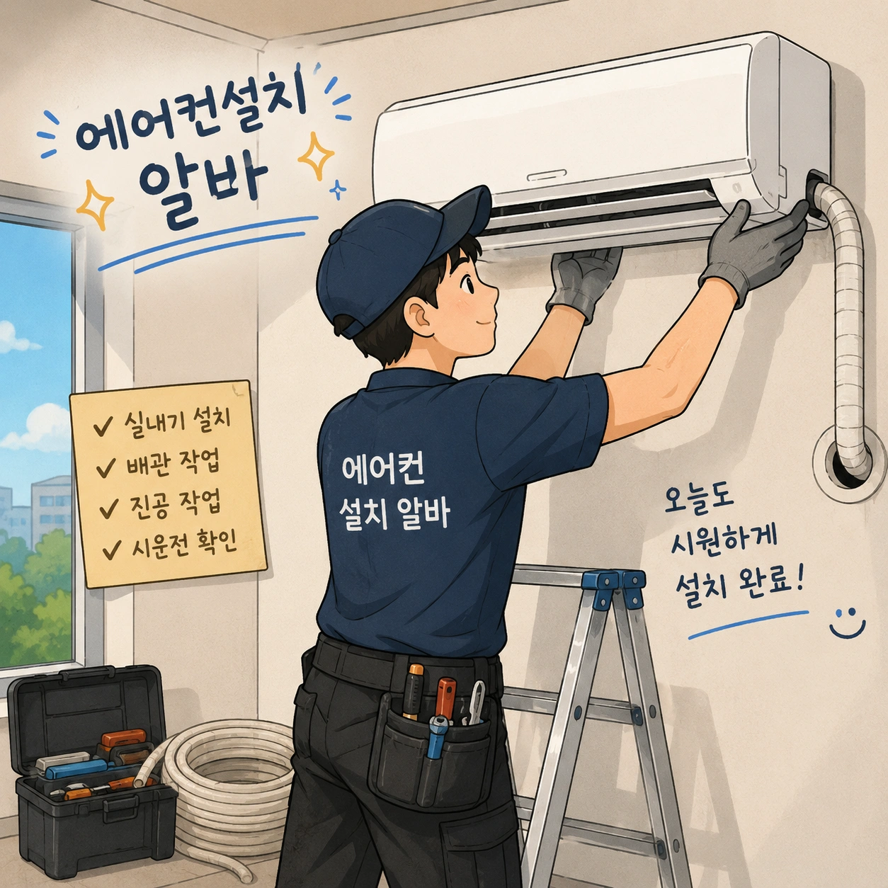 에어컨 설치