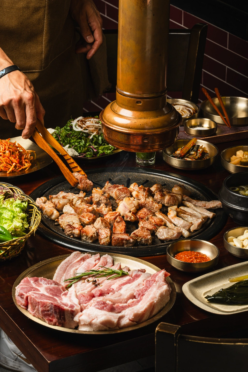 백석역 고기집 매니저 320만 채용합니다
