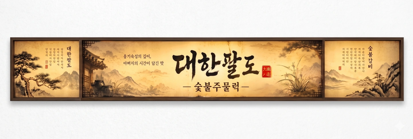 대한팔도 홀서빙 및 정직원 모집 (시급 13,000