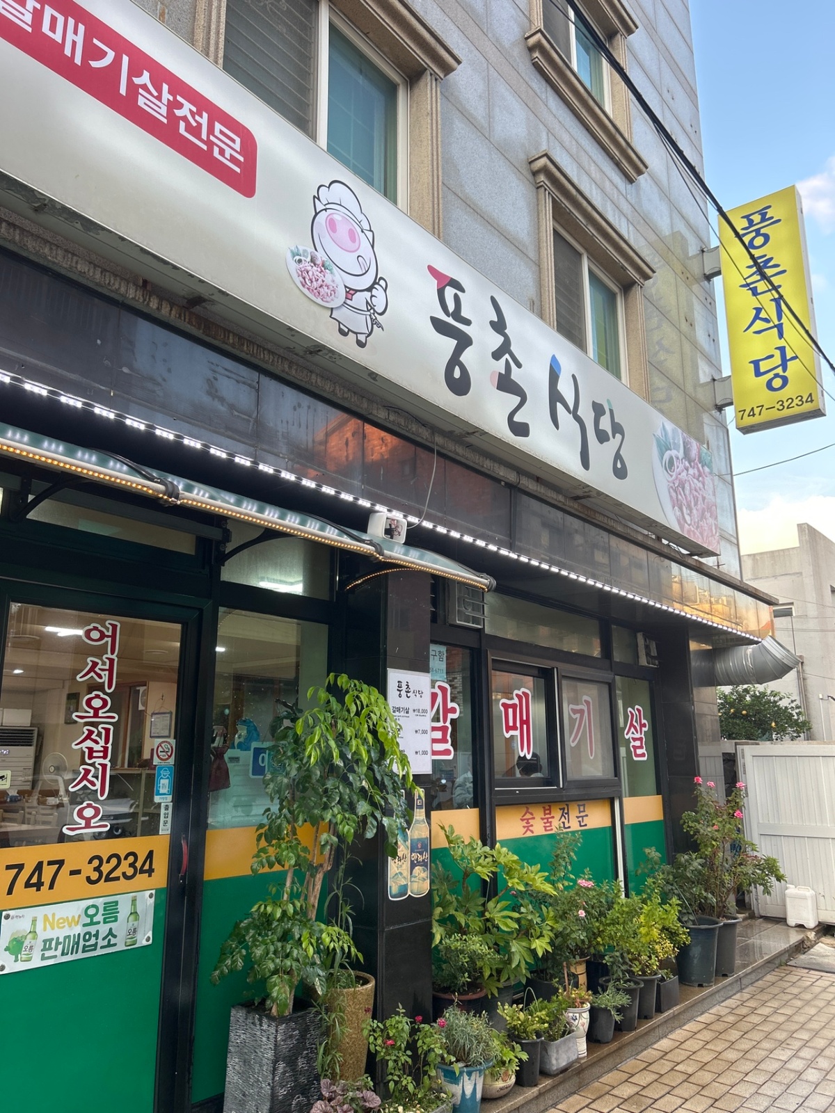 식당 보조 구함 공고 썸네일