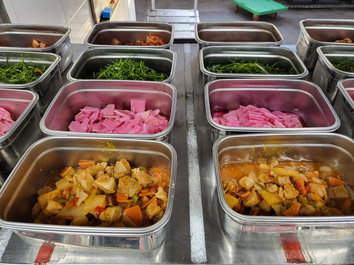 이동급식 포장담당 채용