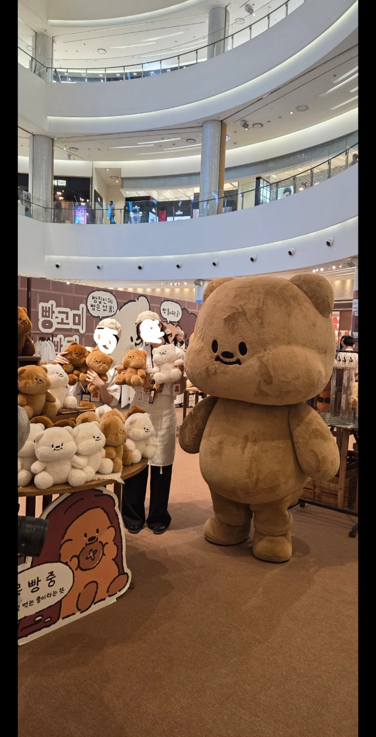 신세계백화점 강남점 인형탈 구인해요!!
