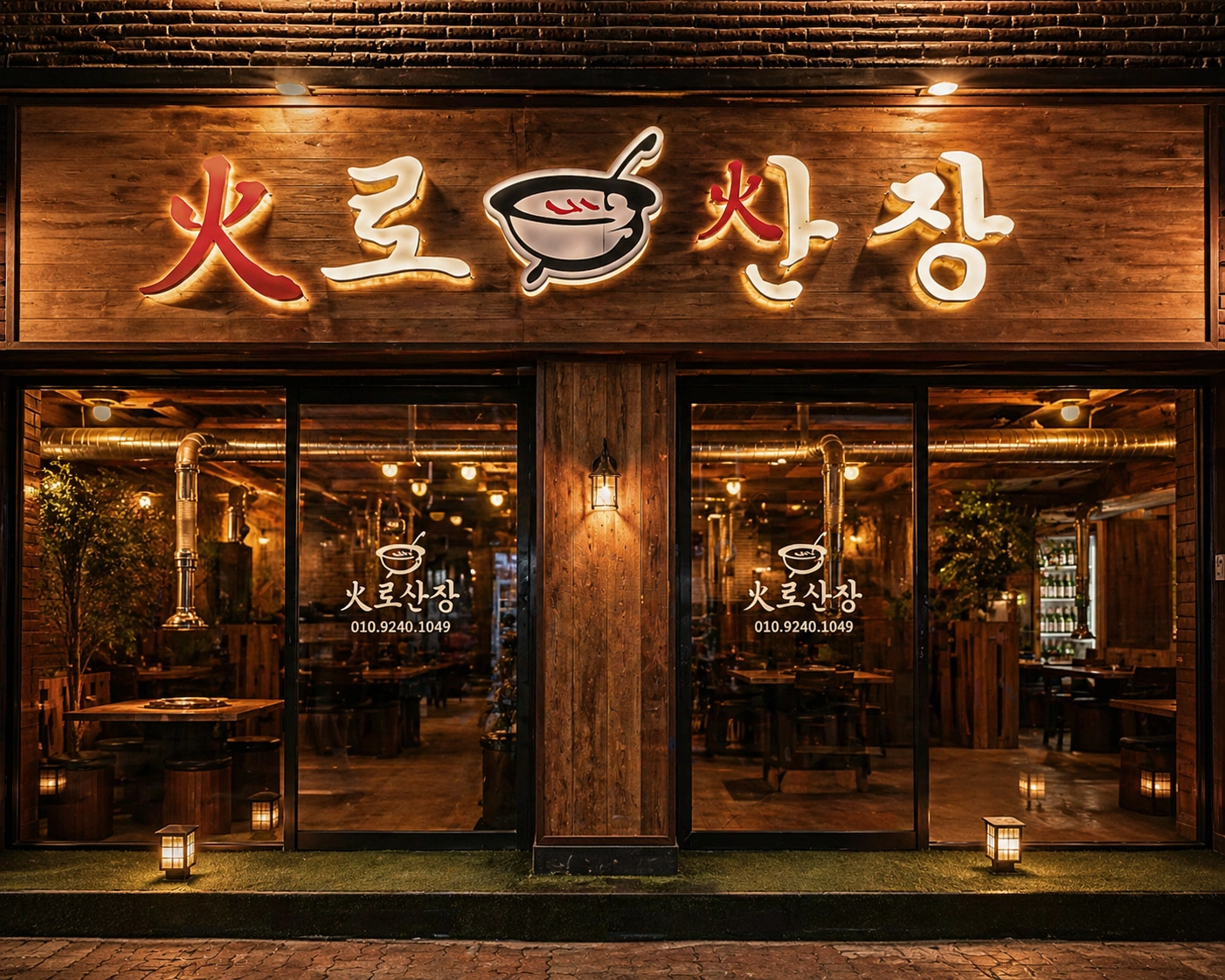 화로산장 숯불 피워주실분 (장치기사) 구인합니다