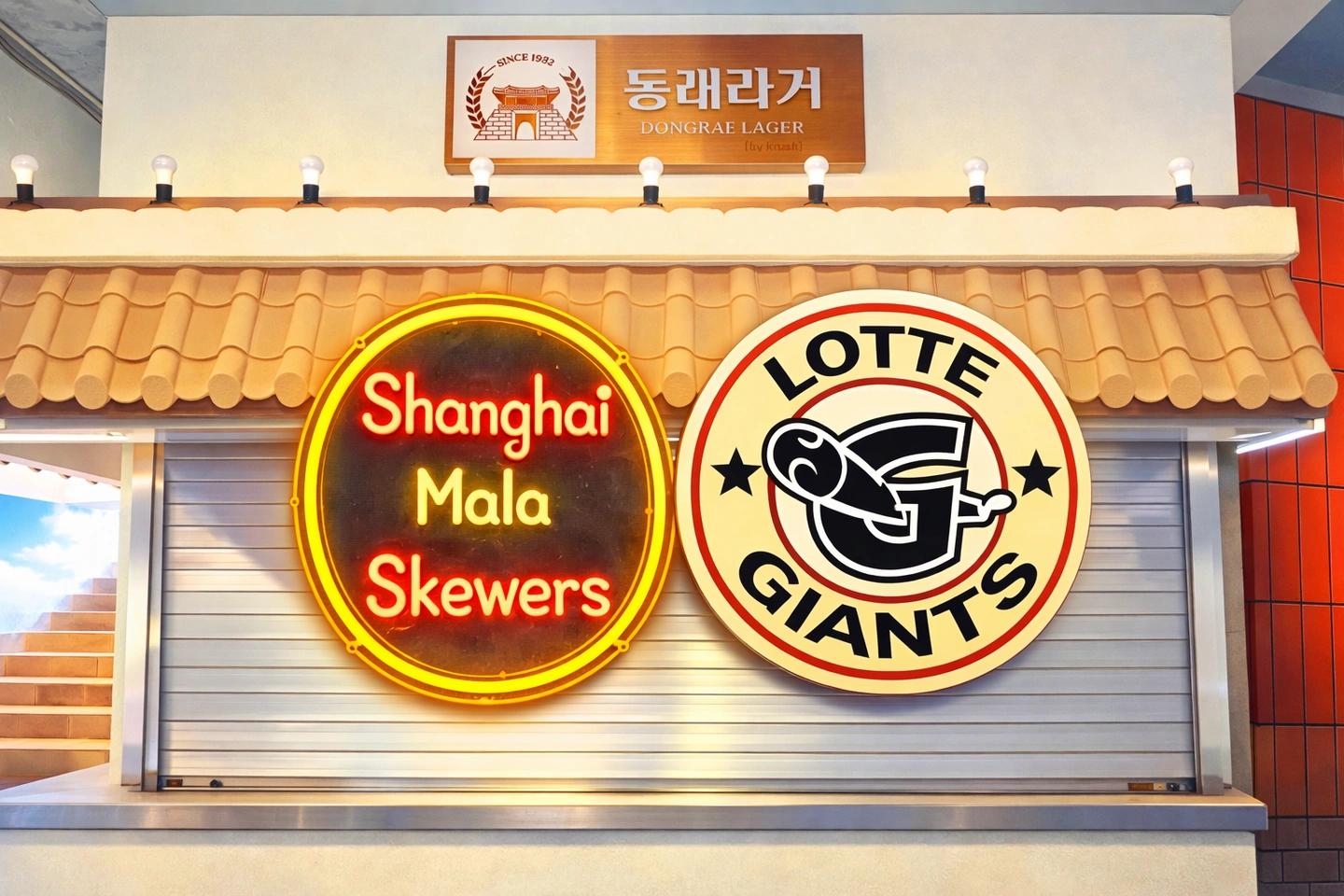 사직구장 동래맥주&상하이마라꼬치 직원구합니다