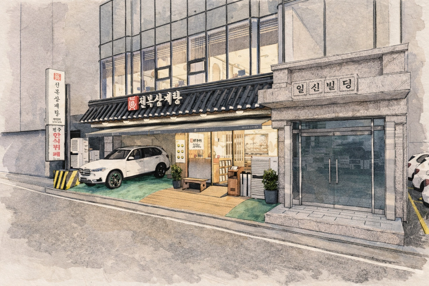 진전복삼계탕 역삼점에서 평일 오전 알바를 구합니다