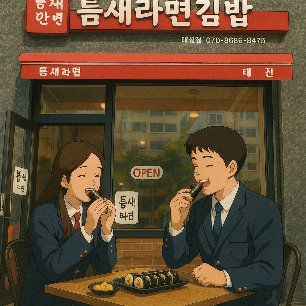 틈새라면 오후 알바 구합니다. 공고 썸네일