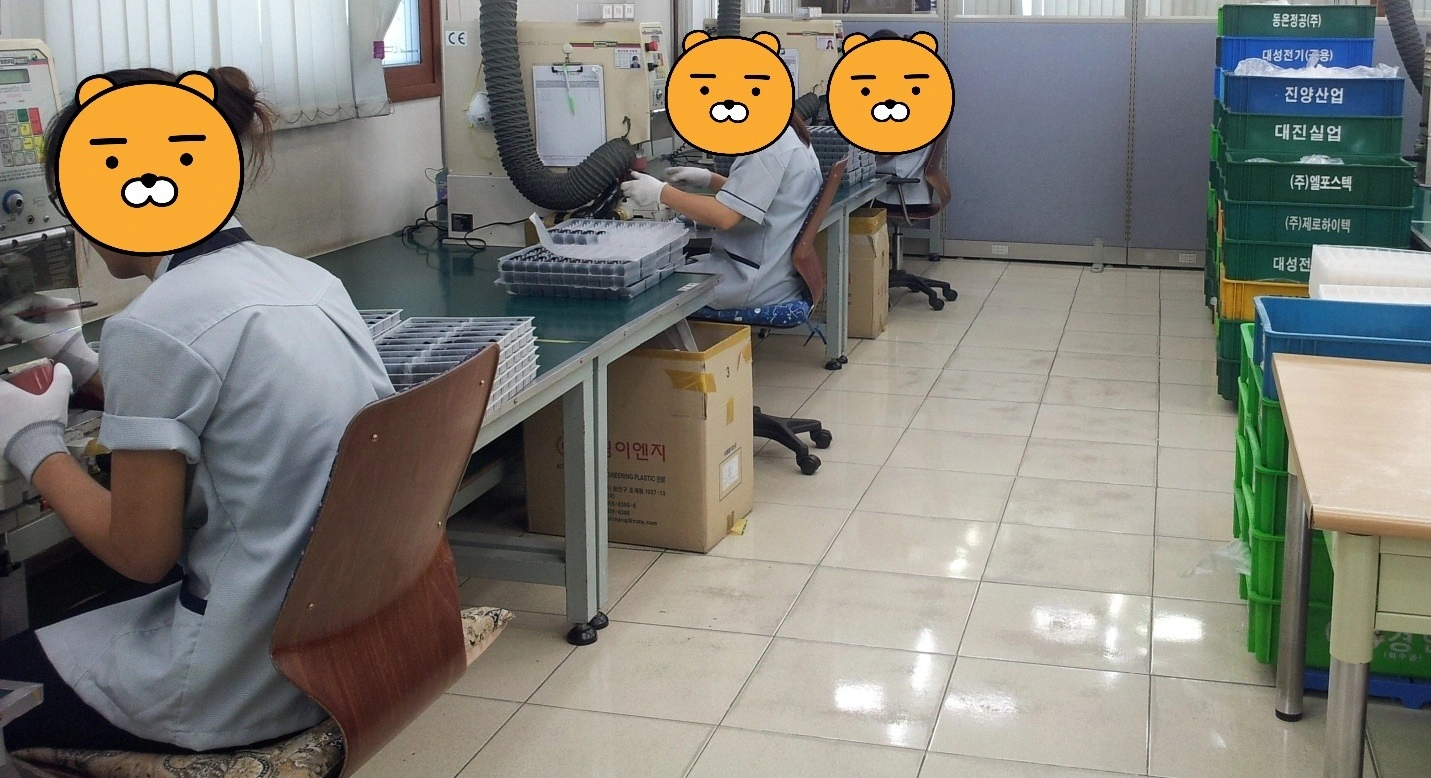 패드인쇄 생산직 직원 구함 (신입가능)