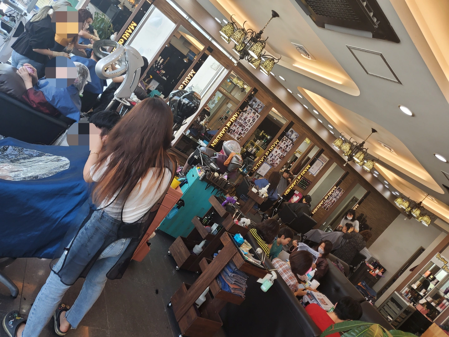 마리의정원 헤어샵에서 근무하실 인턴 샴푸알바 모십니다