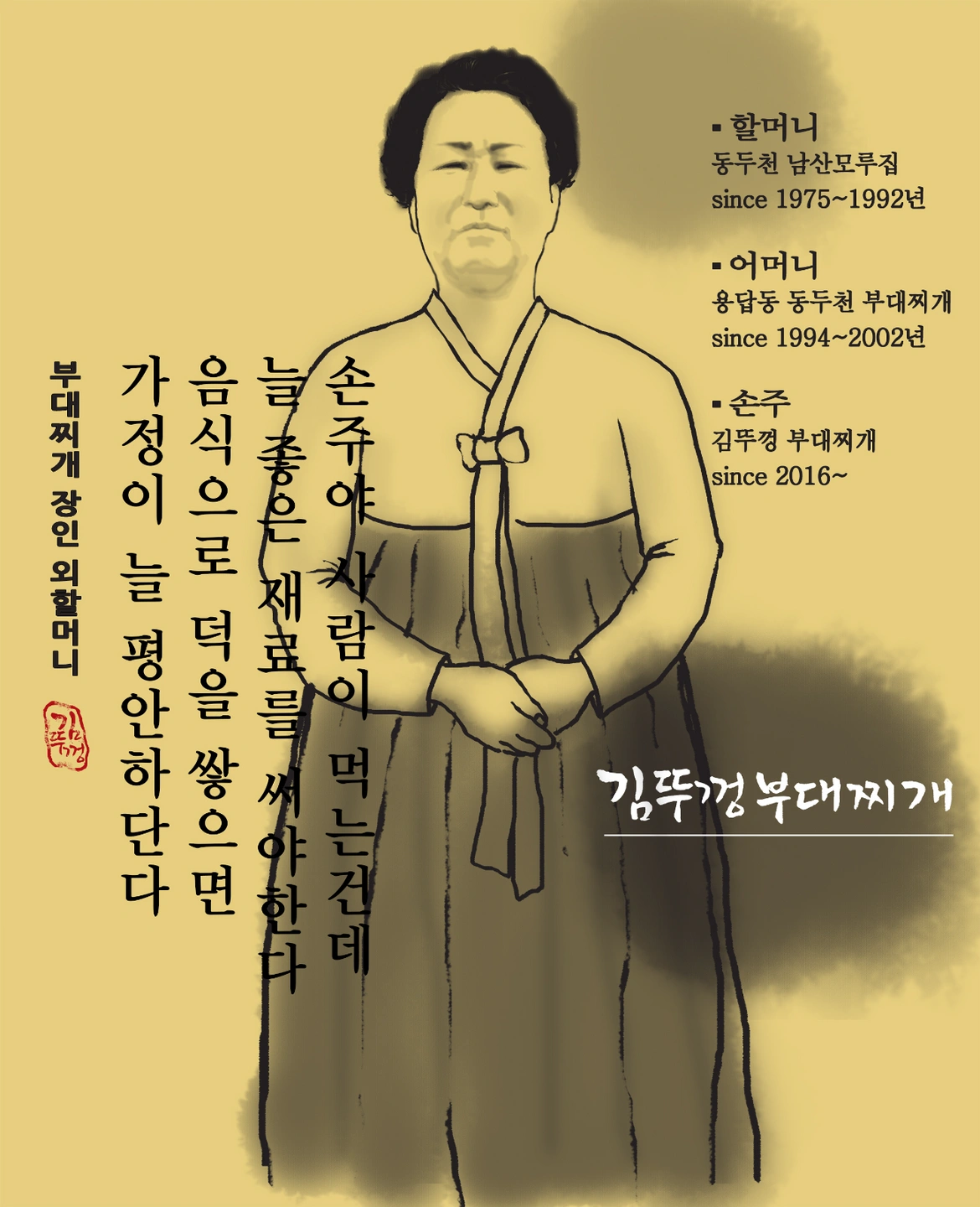 김뚜껑부대찌개 장안점 주5일 홀서빙 직원 구합니다