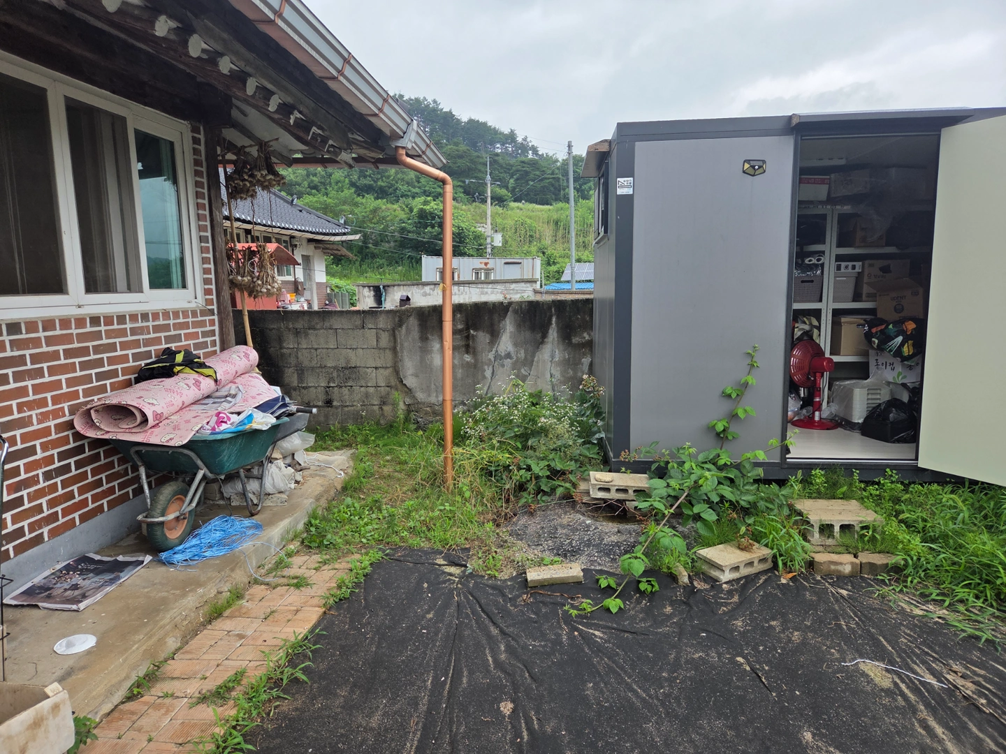 (전기공사) 집앞마당 창고에 전기 넣어주실분
