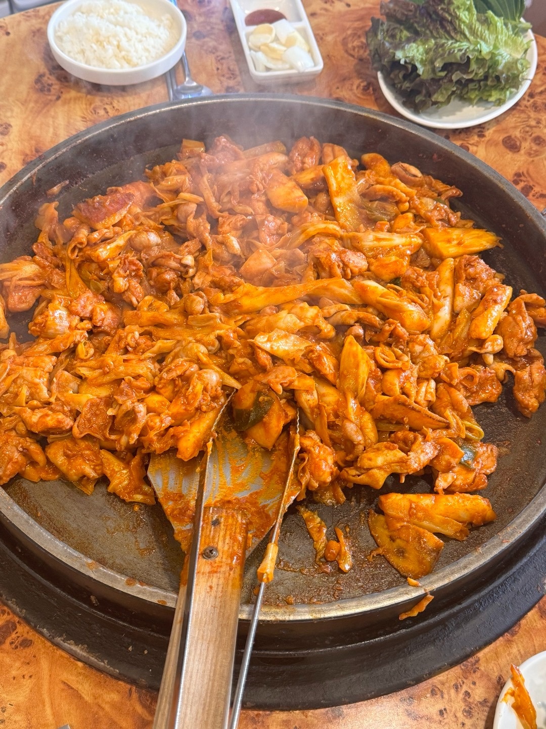 정발산동 춘천명동1번지닭갈비 아르바이트 장소