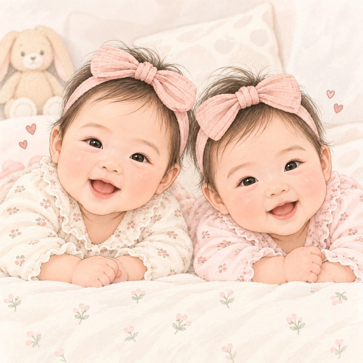 6개월 쌍둥이 (반)입주 시터님 모십니다