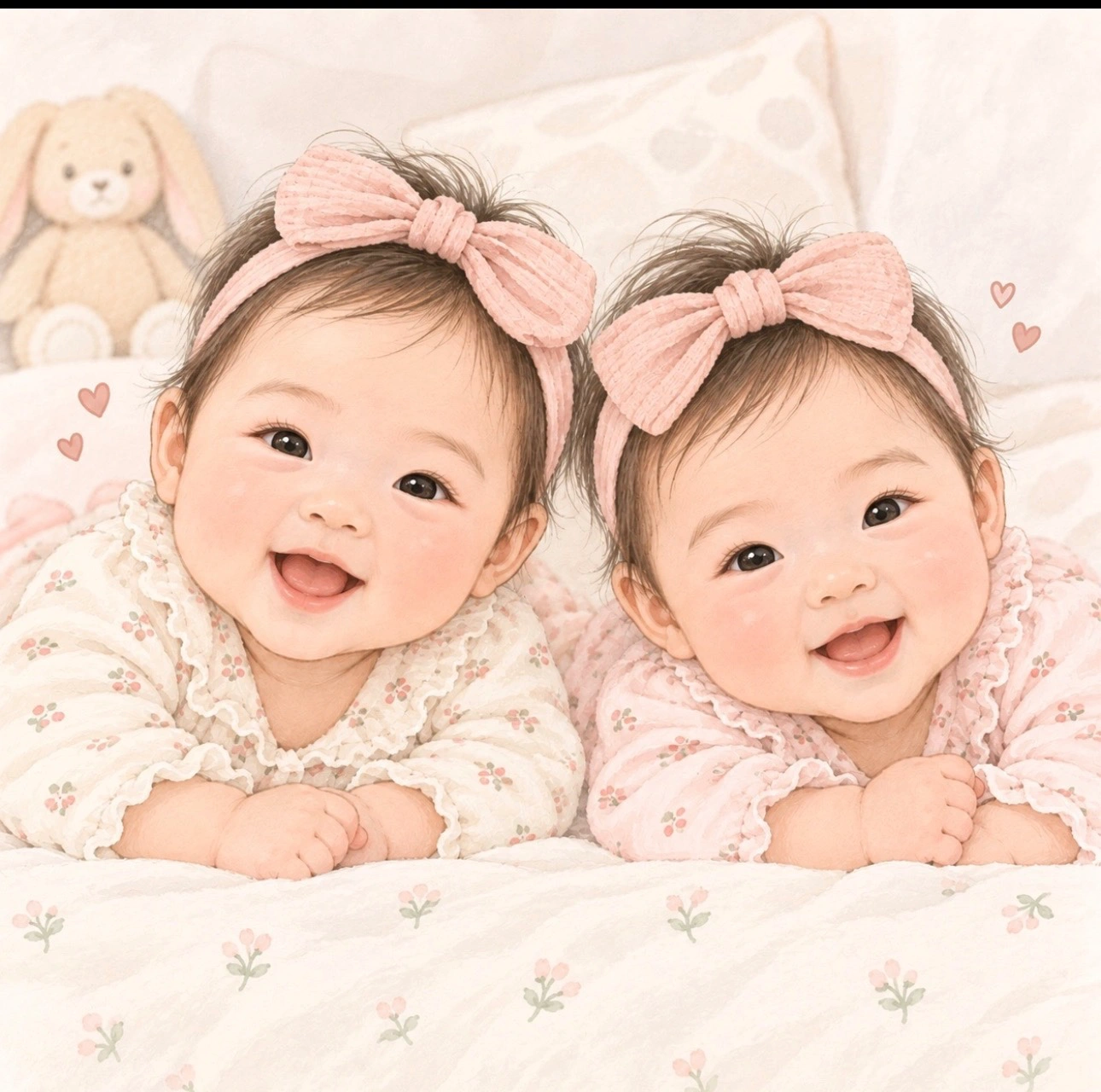 6개월 쌍둥이 시터님 모십니다 (오전 또는 오후)