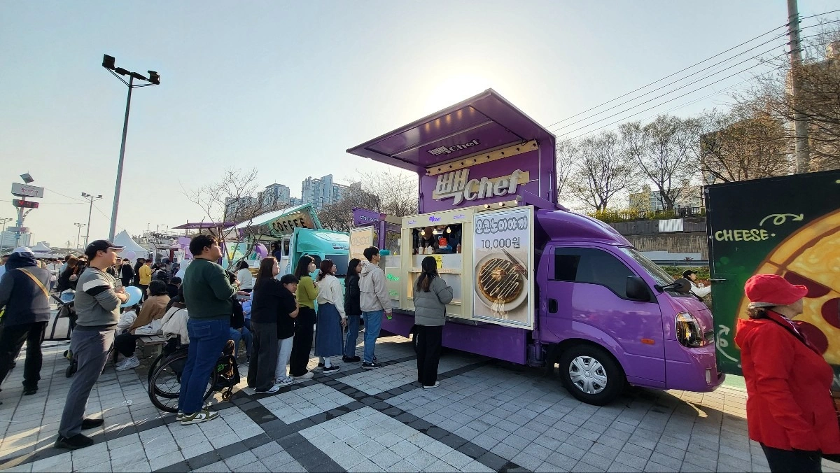 푸드트럭 성수동 축제 판매보조 계산.