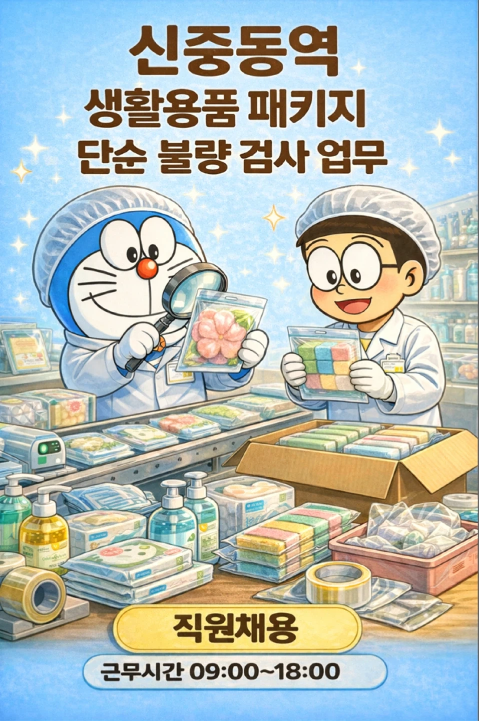 신중동역 도보15분/케이스 불량선별