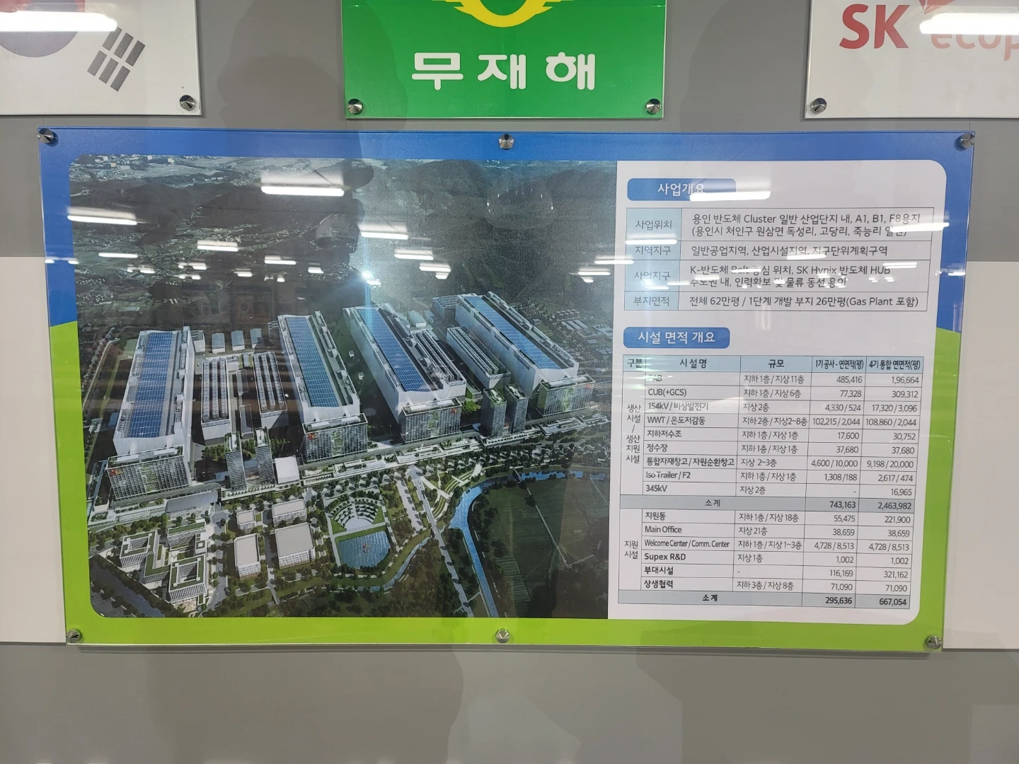 용인 sk하이닉스 건설현장.