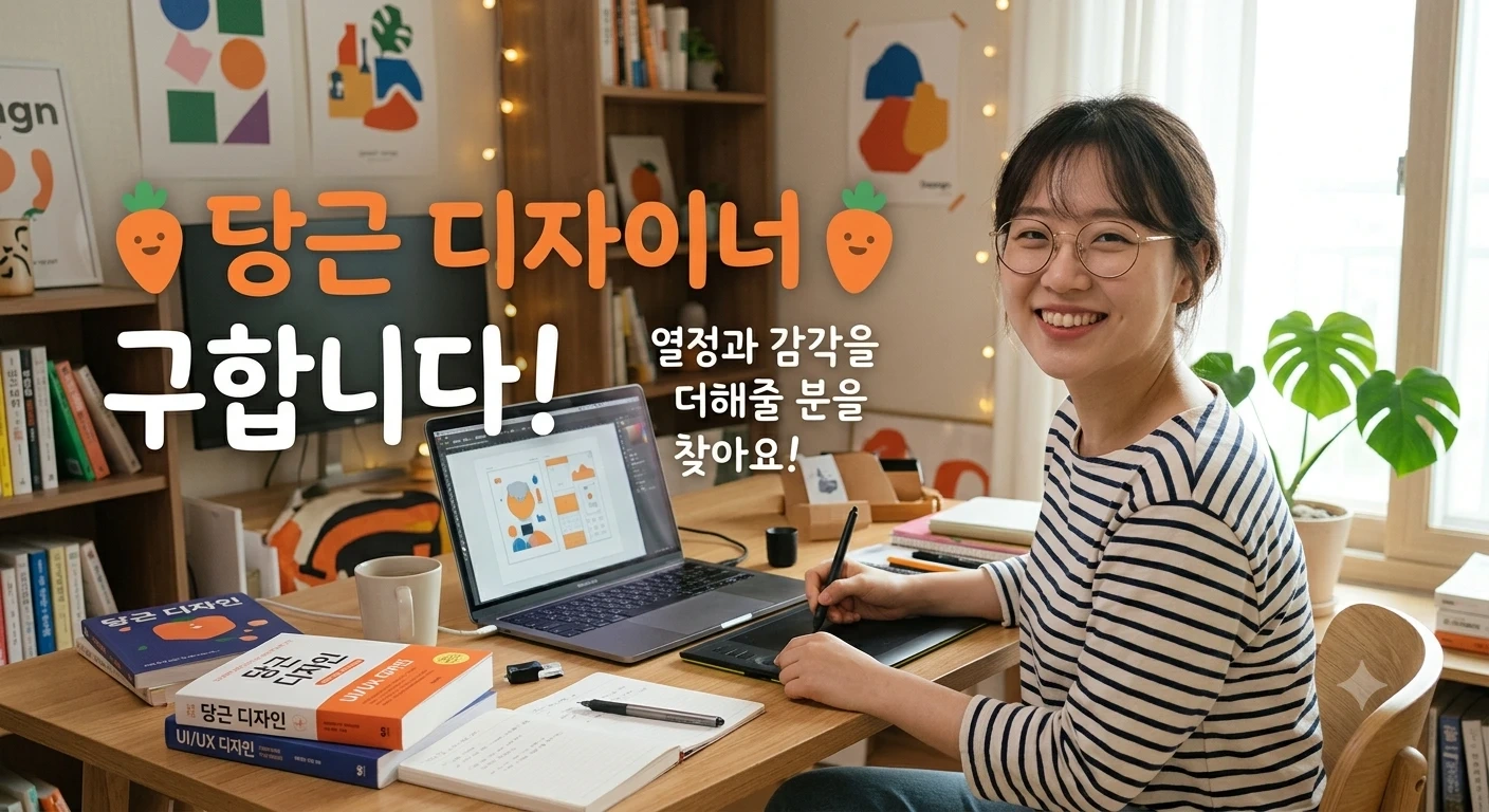경력직 편집디자이너 모집합니다