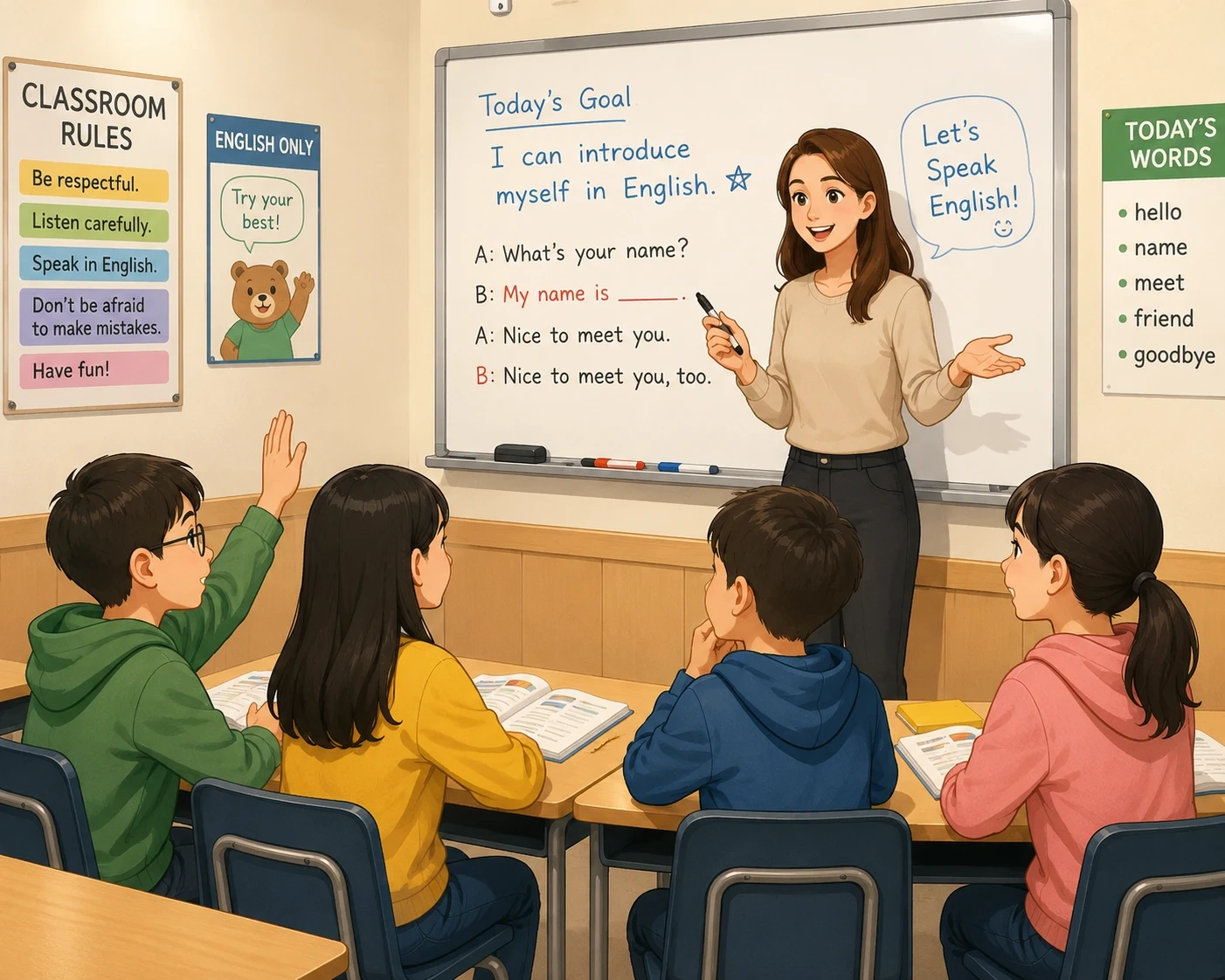 초등 영어강사 구인합니다
