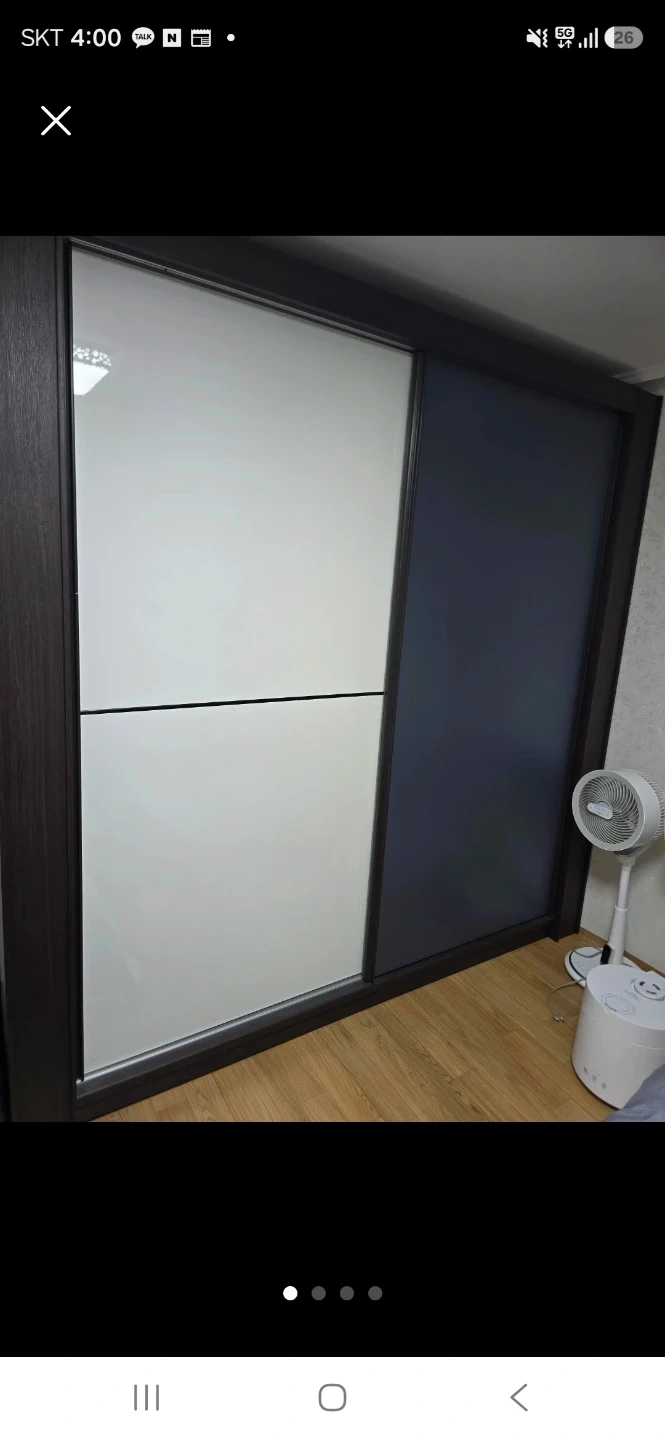 슬라이딩옷장 이동설치