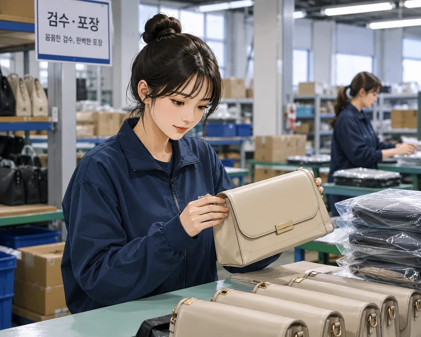 가좌역인근/ 3일알바/가방,검수포장/주급가능