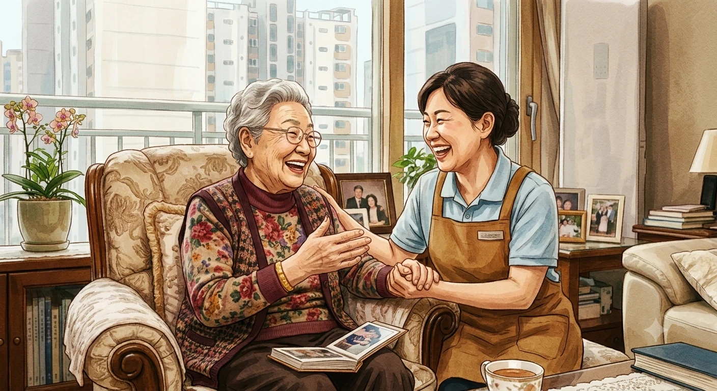 요양보호사 종암동 3등급어르신 월~토