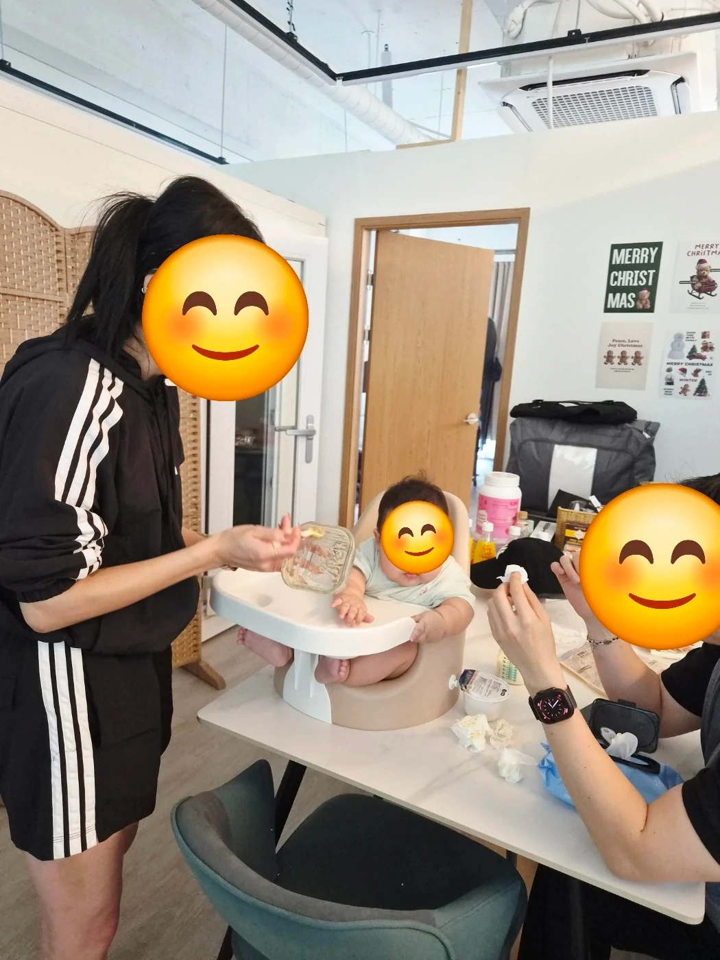 월~금, 1시~8시타임 베이비시터분 구합니다