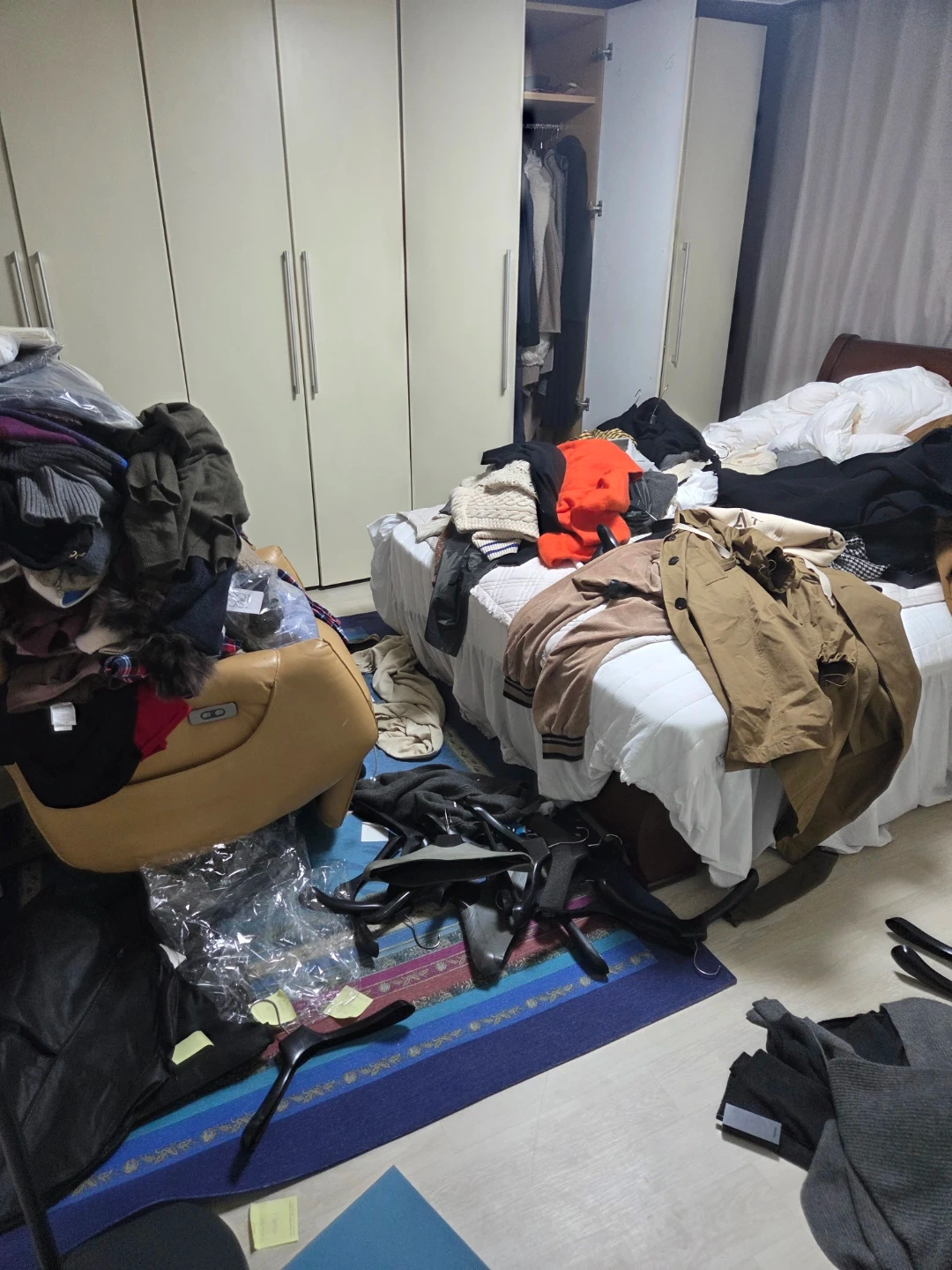 여성 time 옷 판매 포장