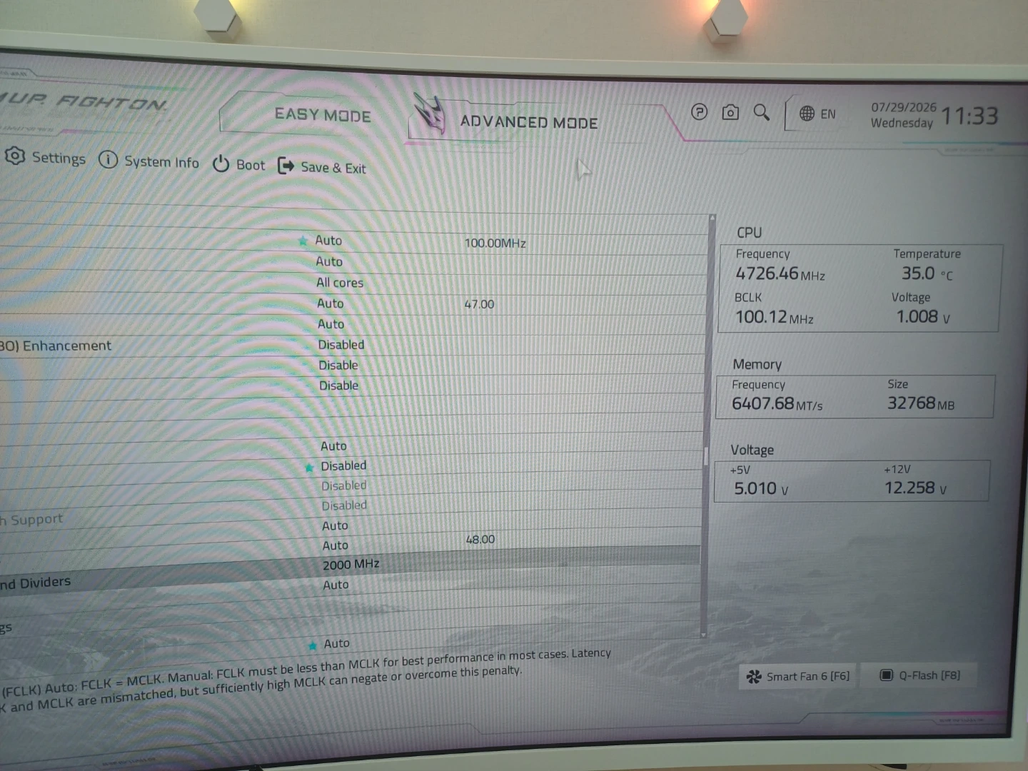 컴퓨터 메모리오버좀 도와주실분 ddr5