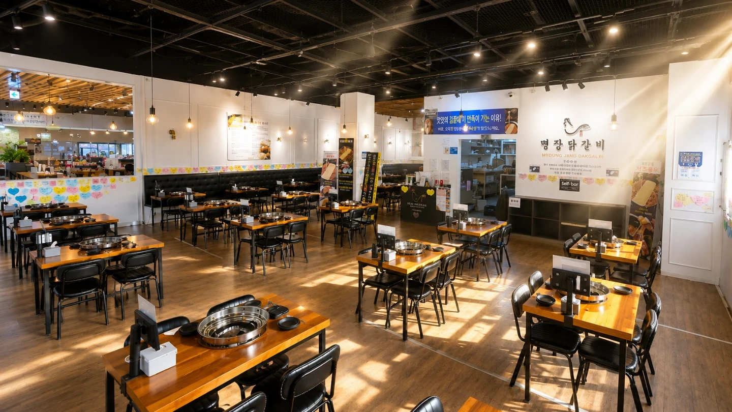 명장닭갈비 홀서빙구함 영등포홈플러스