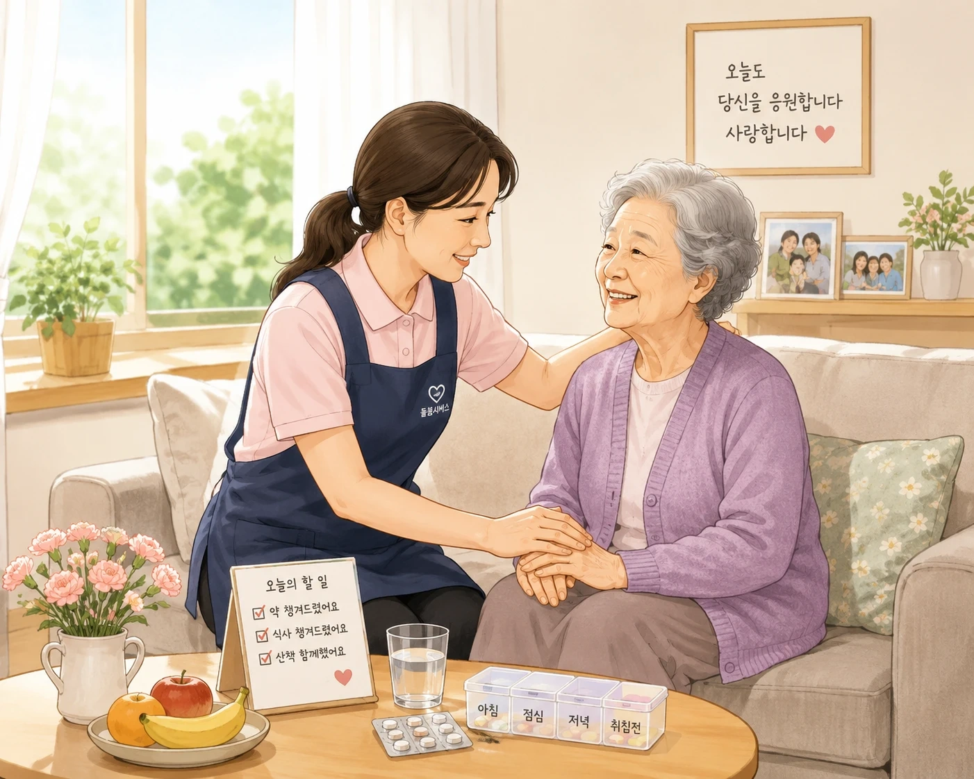 단기)어르신 돌봄 해주실 분 구합니다.