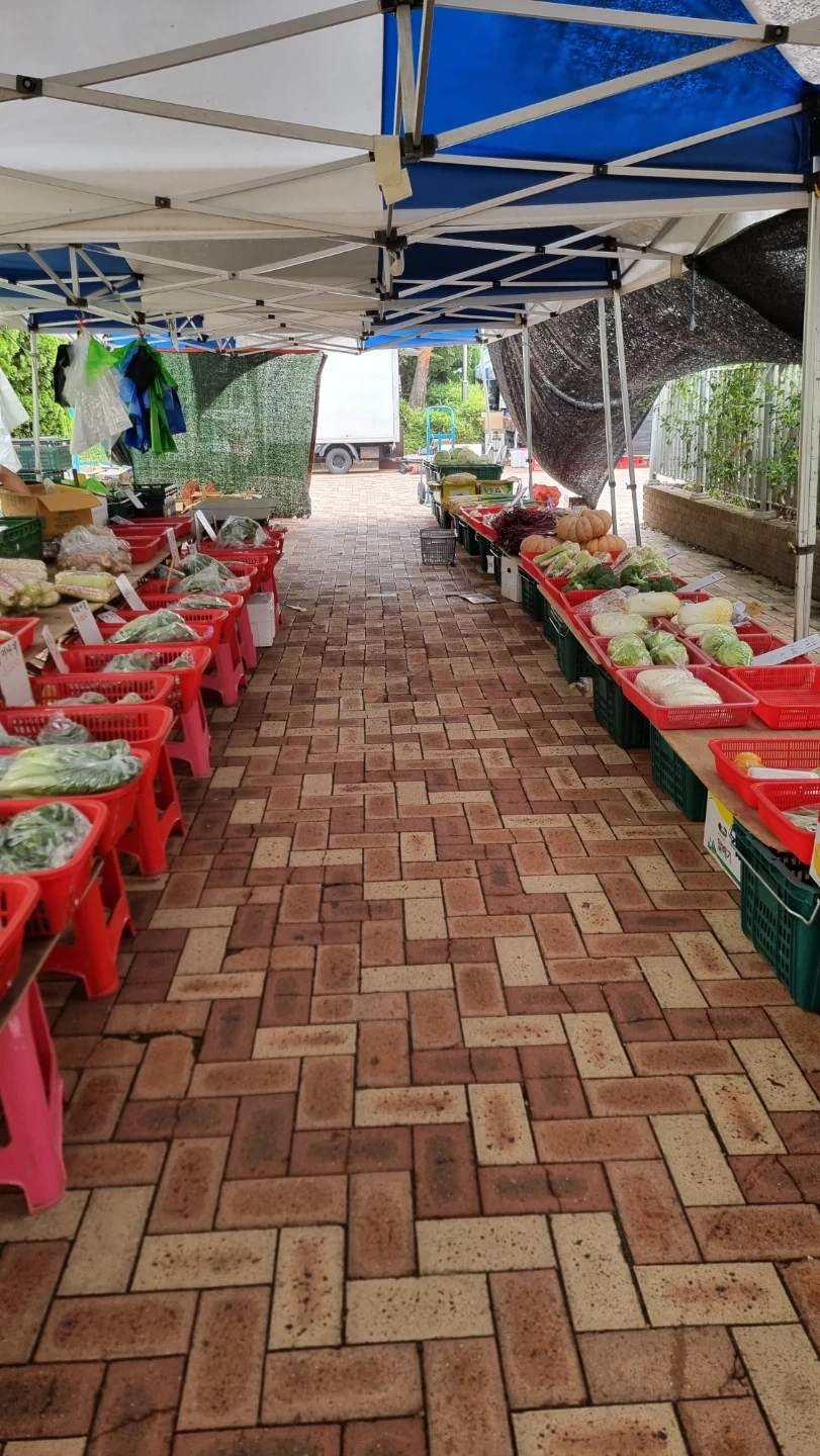 알뜰시장 야채판매 및소분