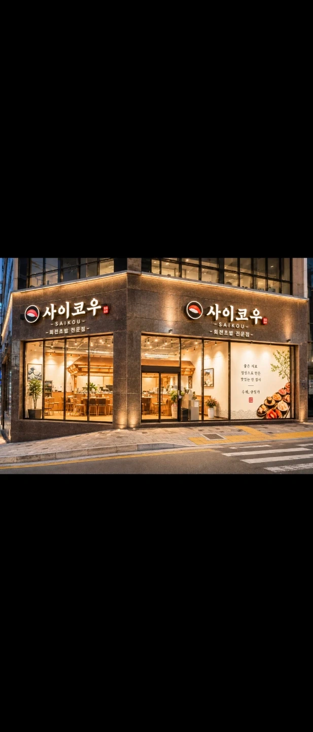구평동사이코우회전초밥 주방아주머니경력자환영