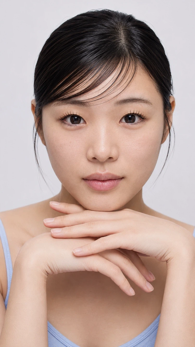속눈썹펌모델