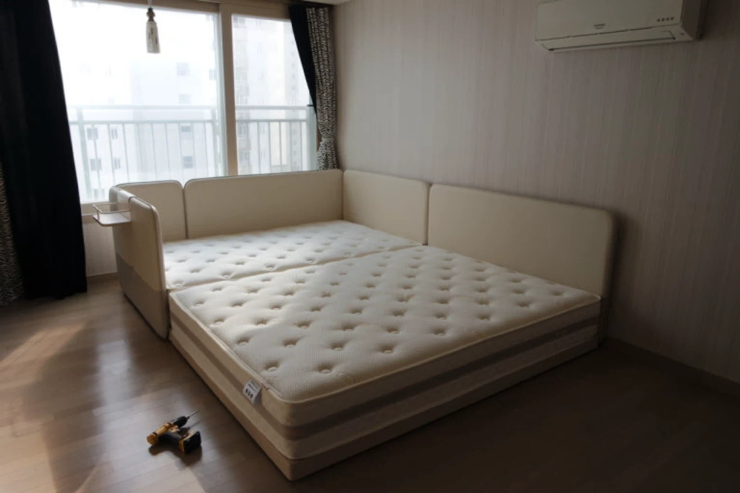 일룸쿠시노 패밀리침대 이전설치 차량필요