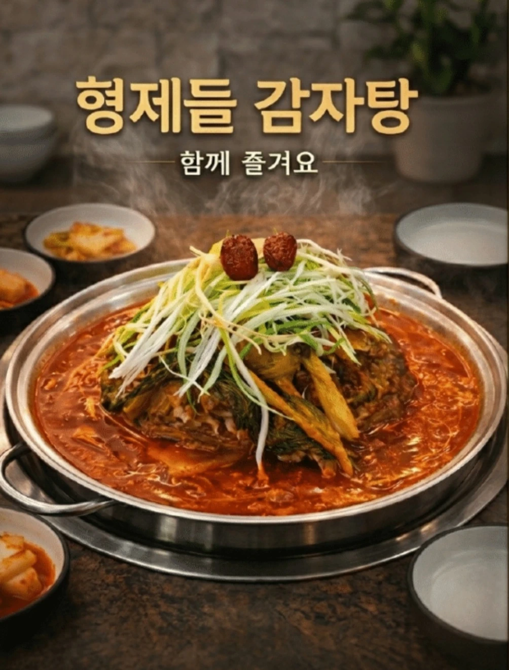 ^신규오픈 형제들감자탕 연동점 정직원&파트타임 구해요^