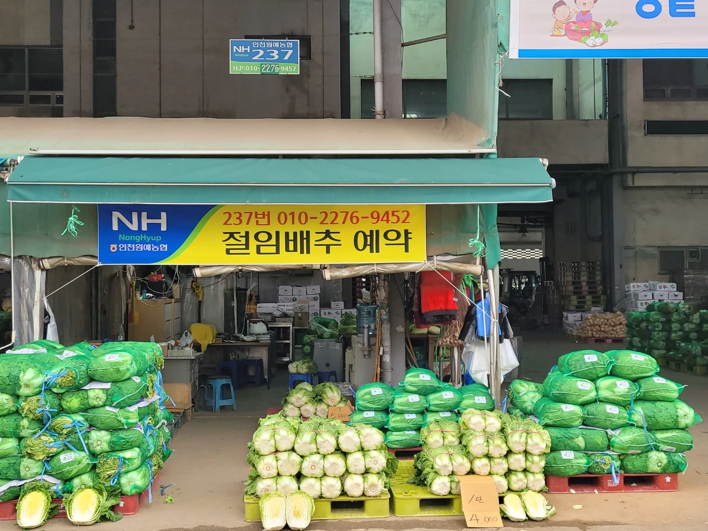 삼산농산물도매시장 알바모집