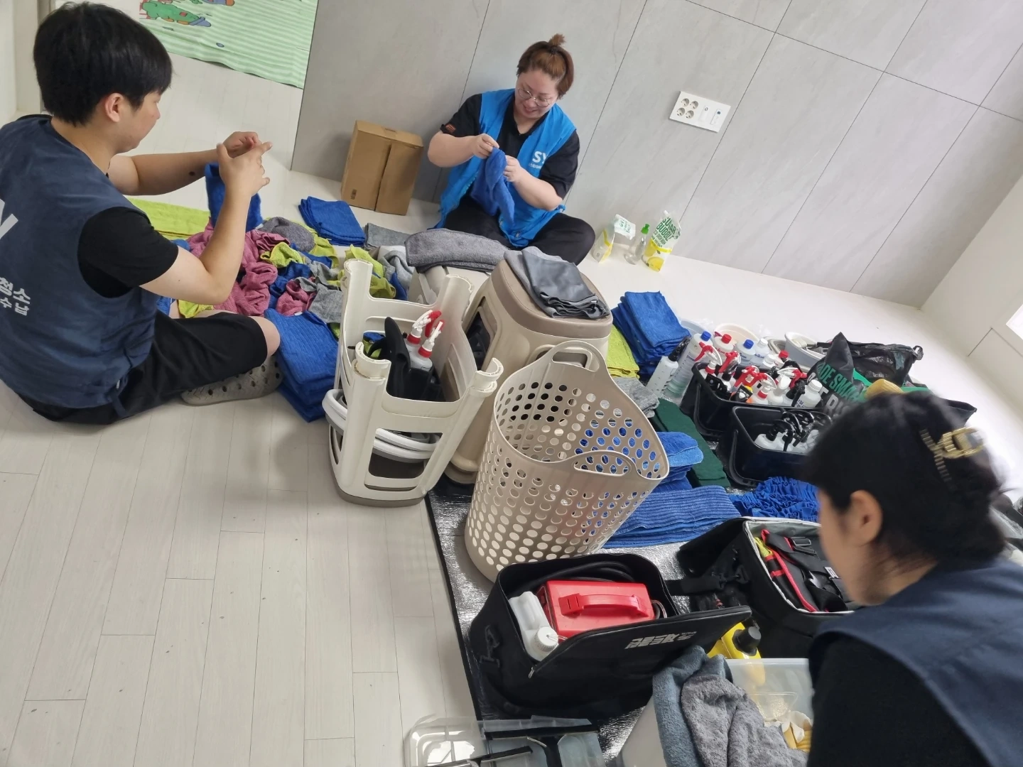 모든청소및정리정돈수납 직원모집