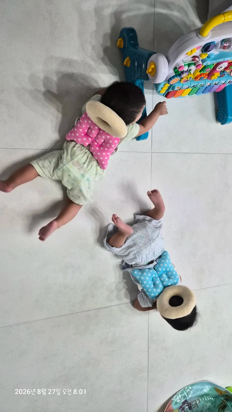 8개월 쌍둥이 베이비시터