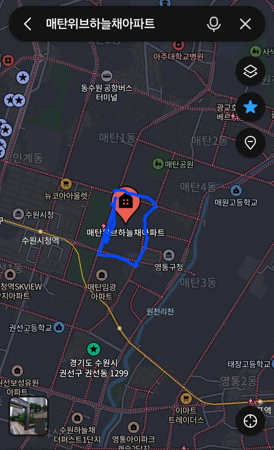 매탄동 위브하늘채단지만 주3회 우유새벽배달