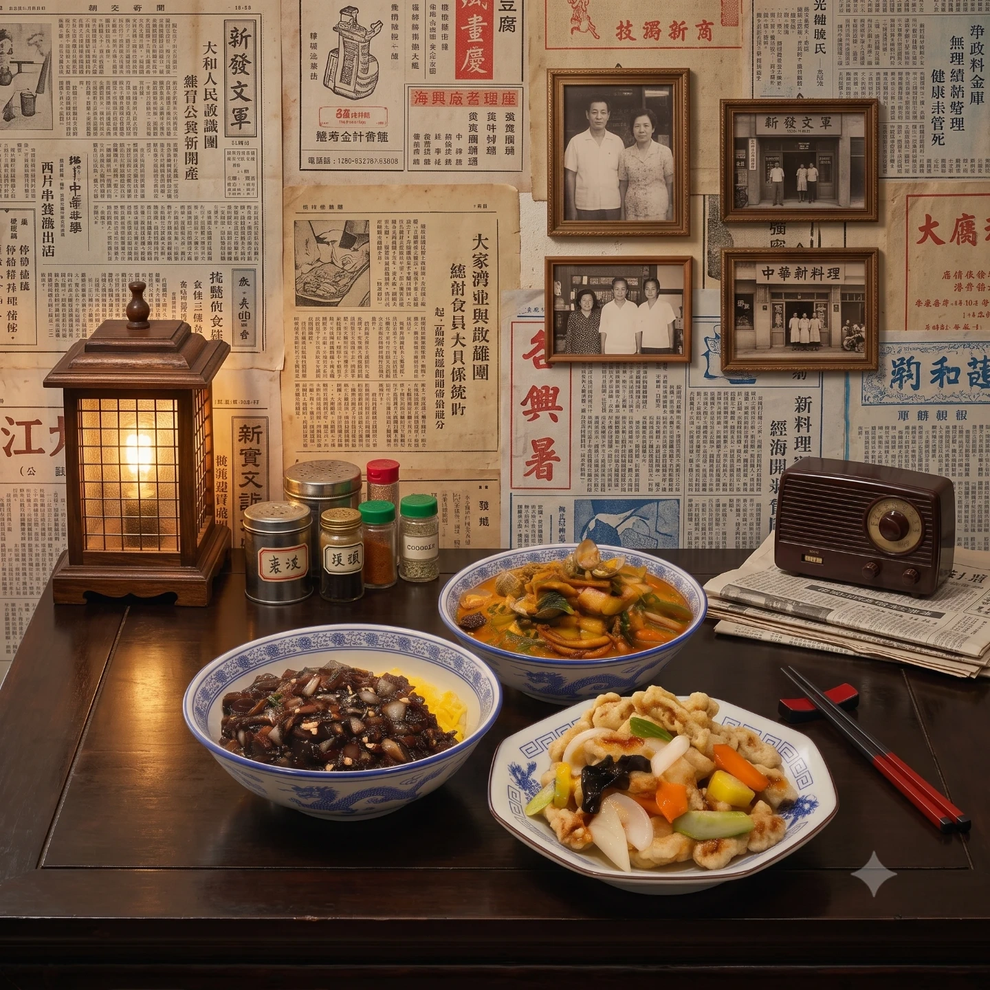 1960년대 노포 컨셉 중식당에서 함께하실분