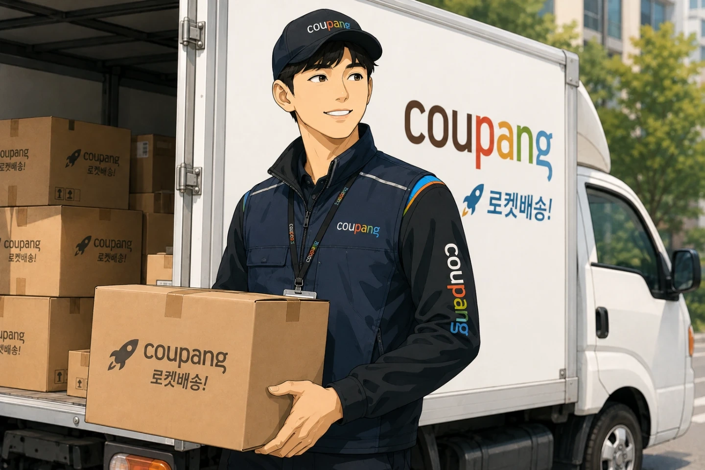 옥정동 아파트 야간 쿠팡 택배 배송기사 모집