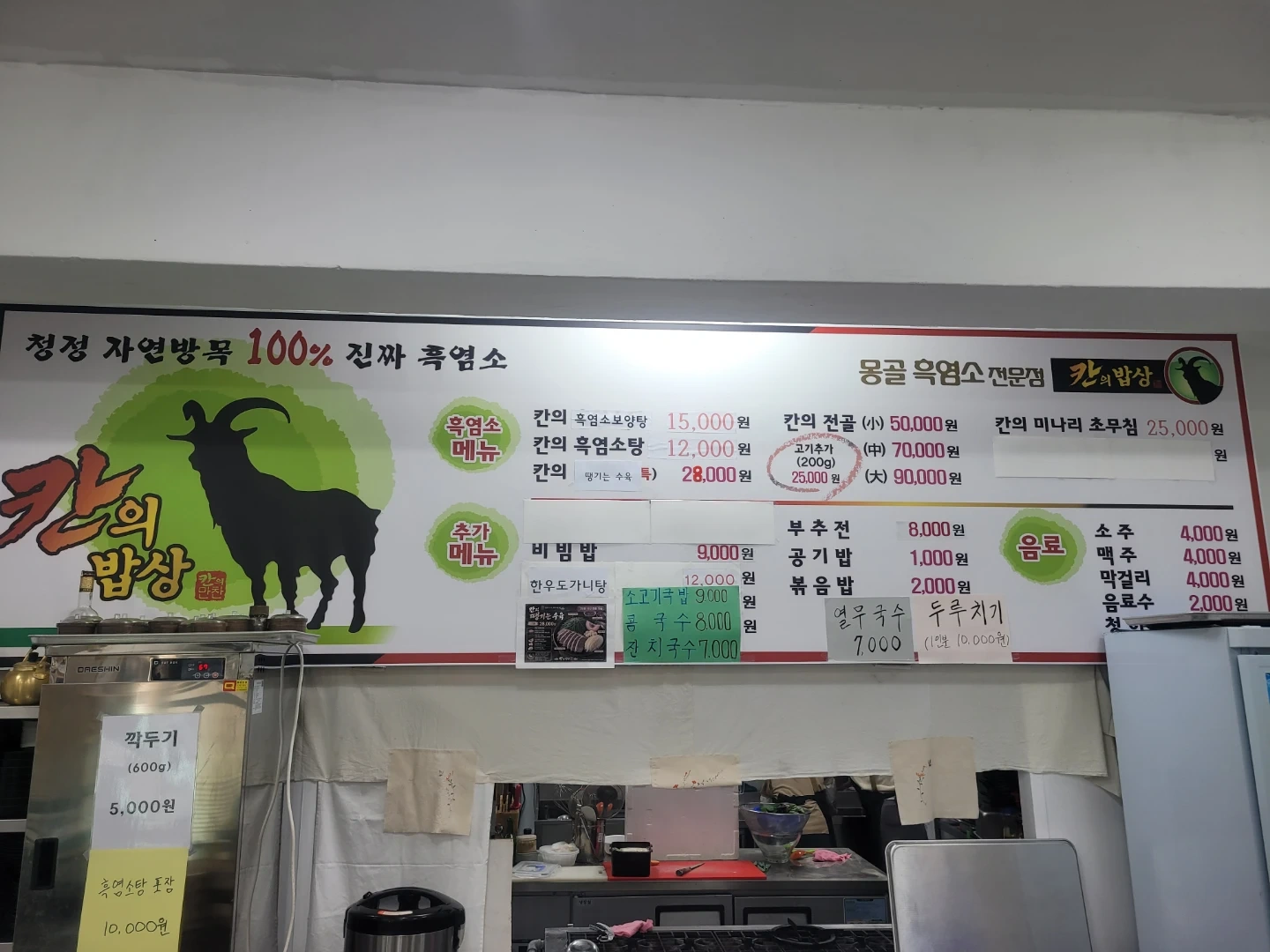 주방보조 매장관리