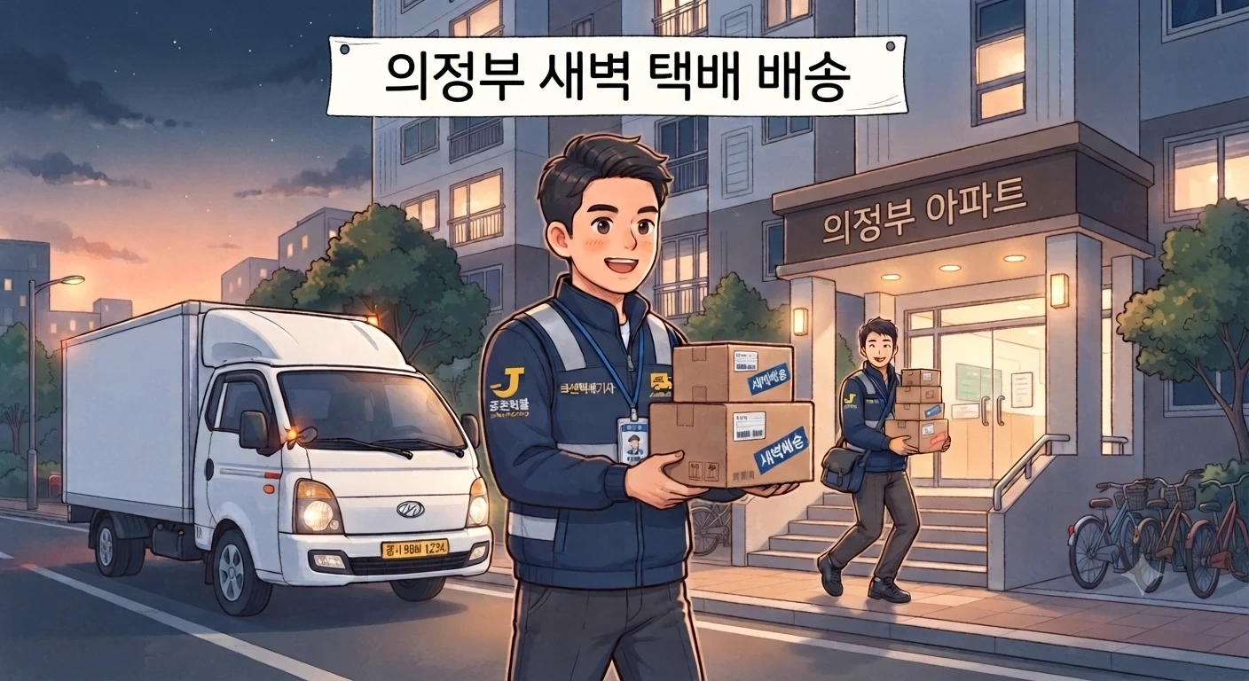 (택배차 필수) 새벽 택배배송 배송알바