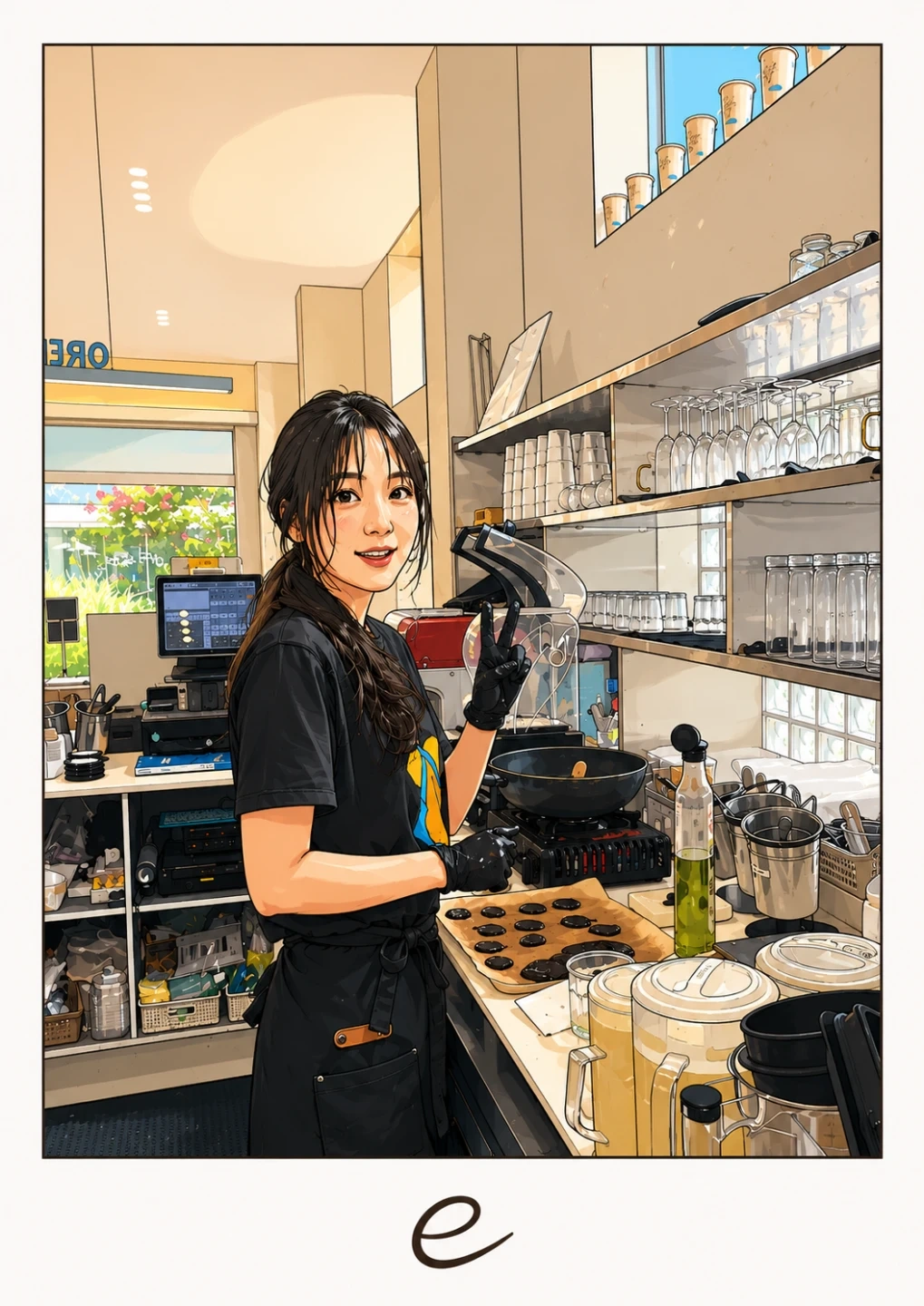 엔드투앤드(강문) 카페에서 주말 알바생을 채용합니다