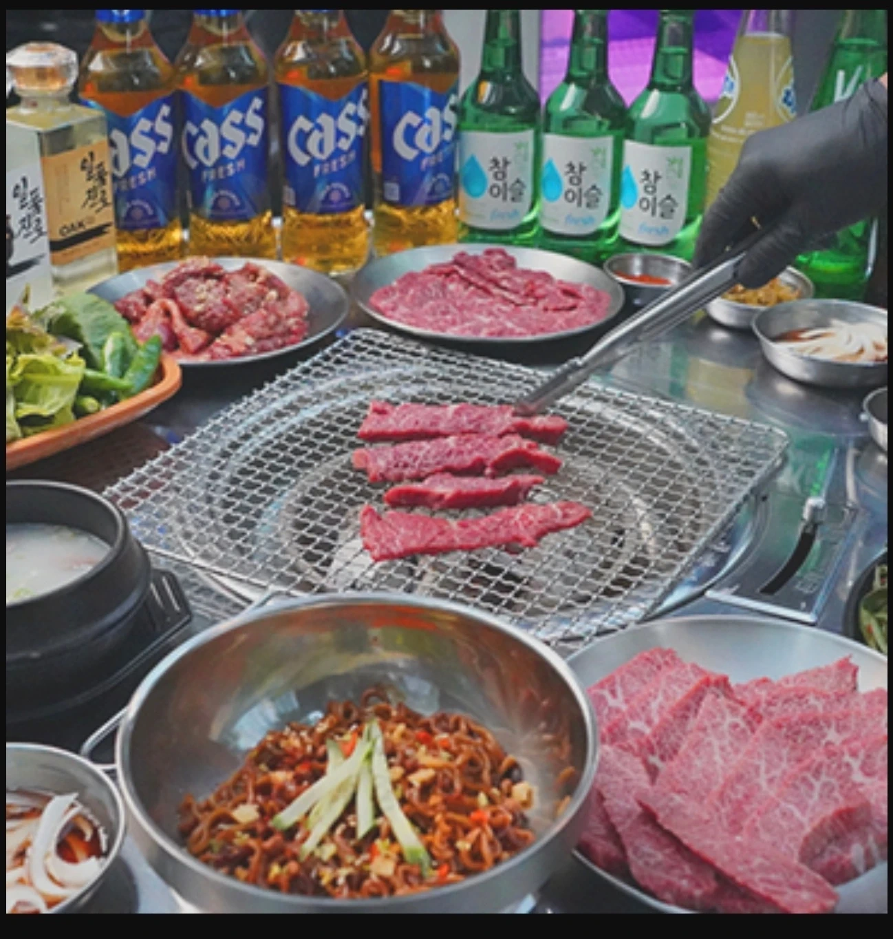 청춘소갈비 월화 2일 주방&홀