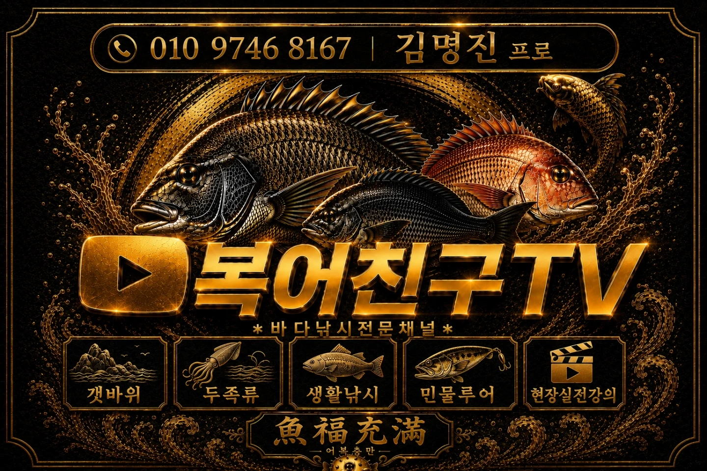 낚시 유튜브 촬영 도움분을 찾고 있어요.