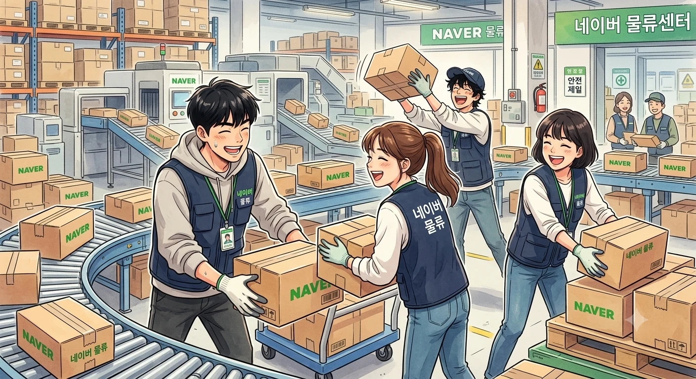 당일지급 10~16.5만원 N쇼핑몰물류센터